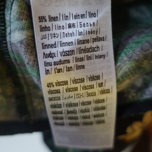 Farm Rio Black Flowers Arch Blouse XS 0 S SM Small top - Picture 14 of 16